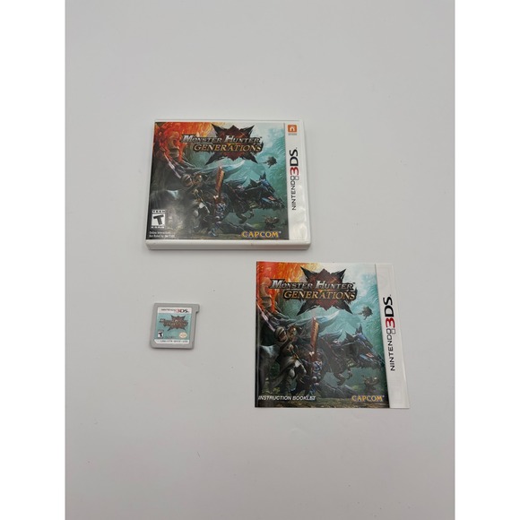 Capcom Other - Monster Hunter Generations Nintendo 3DS Capcom Action RPG CIB CTR-P-BXXE